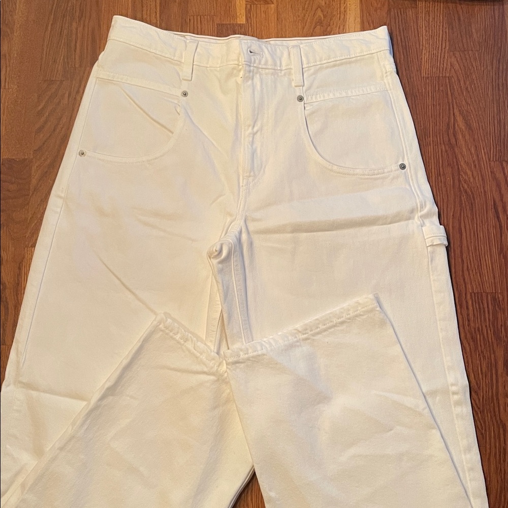 Banana Republic Off-White Denim jeans. NWOT